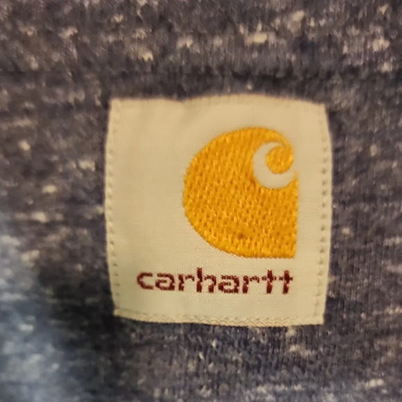 Carhartt Men's Blue Heather Tee - Picture 2 of 6